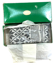 VTG Leg Warmers Snowflake Design Gokey Store Saint Paul MN Original Box, Sticker