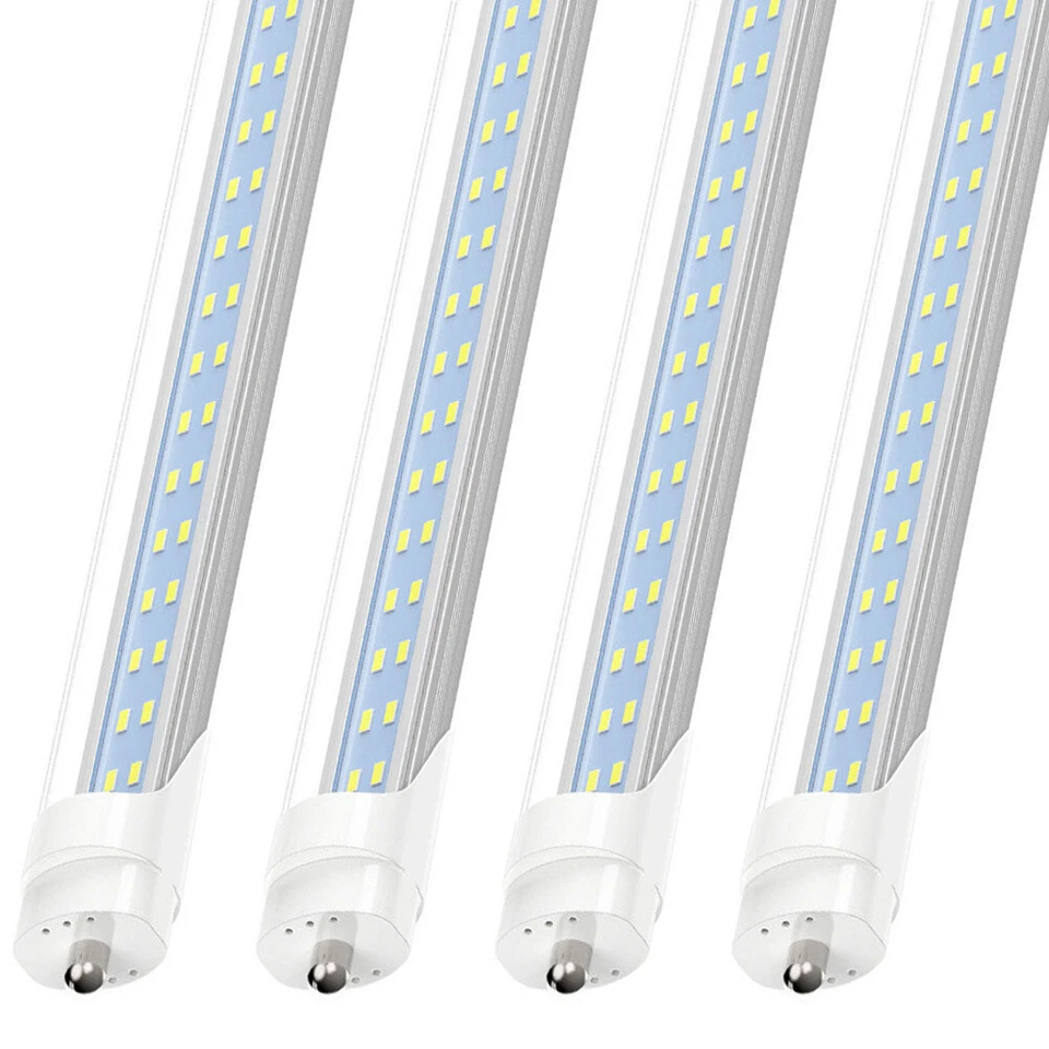4~100 Pack T8 8FT LED Tube Light Single Pin FA8 8FT LED Shop Lights 45W 72W 120W - Image 4 of 4