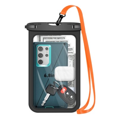 Waterproof Case Dry Bag Cover for iPhone 17 16 15 14 13 Samsung S25 S24 S23 S22+