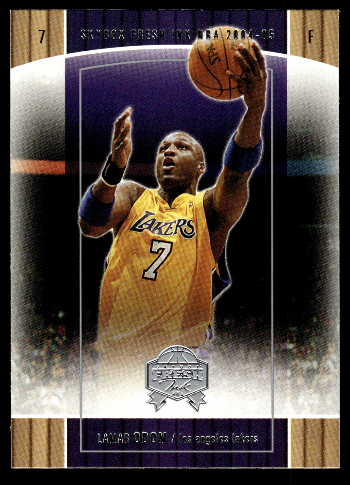 2004-05 SkyBox Fresh Ink #45 Lamar Odom Los Angeles Lakers