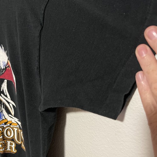 Vintage Harley Davidson T-Shirt Righteous Ruler Men Medium 1980’s Single Stitch - Picture 8 of 17