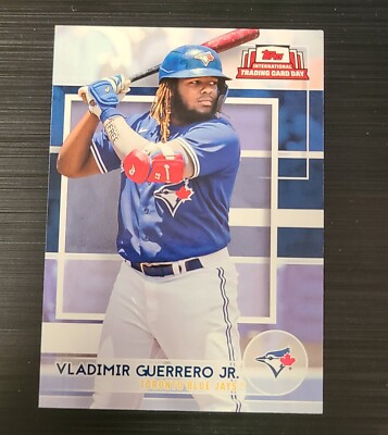 2022 Topps National Trading Card Day Vladimir Guerrero Jr. #NTCD-29 Toronto Blue