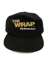 Vintage Winston The Wrap Trucker Hat Black