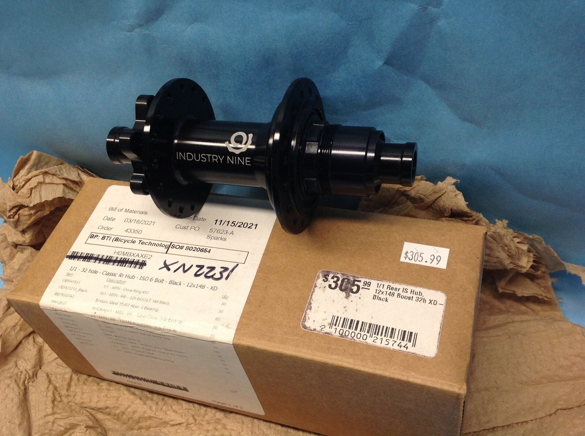 Industry Nine 1/1 Classic Rear Road Hub - 12 x 148mm, 6-Bolt, XD