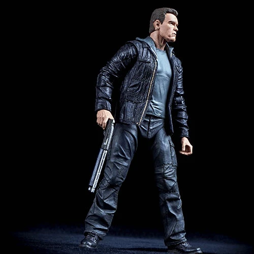 NECA T-800 Terminator Genisys Guardian 7" Action Figure Arnold Schwarzenegger - Image 2 of 4