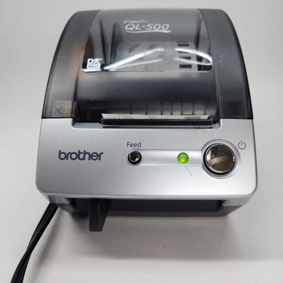 Brother P-Touch QL-500 Direct Thermal Label Printer USB - Image 3 of 4