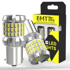 2x 1156 7506 LED Daytime Running DRL Light Bulbs For 2011-2018 Volkswagen Jetta