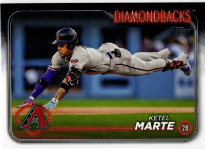 2024 Topps Baseball Ketel Marte No. 597 Arizona Diamondbacks