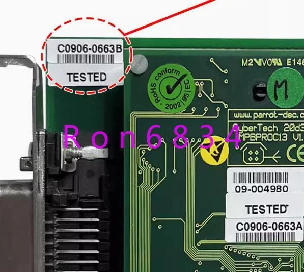 1pc used parrot DSC-MOD-PCI card C0906-0663B - Image 2 of 2