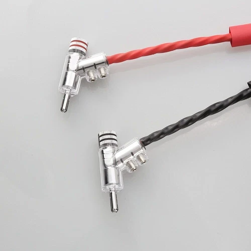 Conector de cable de altavoz de audio enchufe banana hifi 4/8 piezas tornillo conexión de bloqueo - Imagen 3 de 12