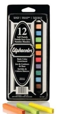 Alphacolor 12 Piece Soft Pastels Sets: Basic, Portrait, Char-Kole Color Sets