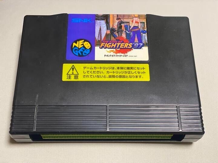 KOF97 THE KING OF FIGHTERS 97 SNK NEO GEO AES Cartridge, Manual Boxed –  Hakushin Retro Game shop