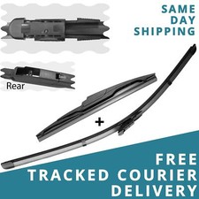 For Toyota Aygo 2014-2022 Front/Rear Windscreen 26" 12" Wiper Blades