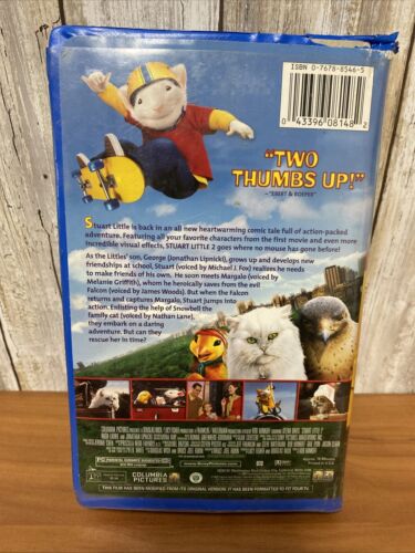 STUART LITTLE 2 - VHS Clamshell (Tested / Good) - Picture 2 of 4