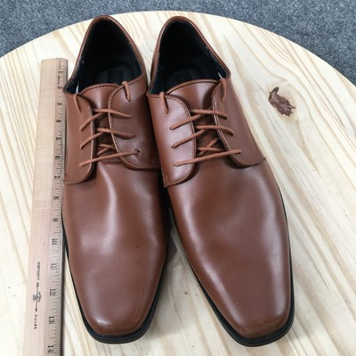 Joseph Abboud Shoes Mens 13 W Wide Dress Oxford Brown Faux  display picture 1