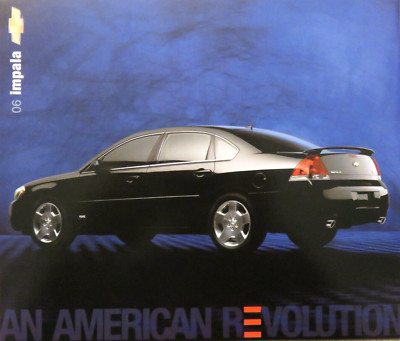 2006 Chevrolet Impala USA Prospekt Blatt Brochure