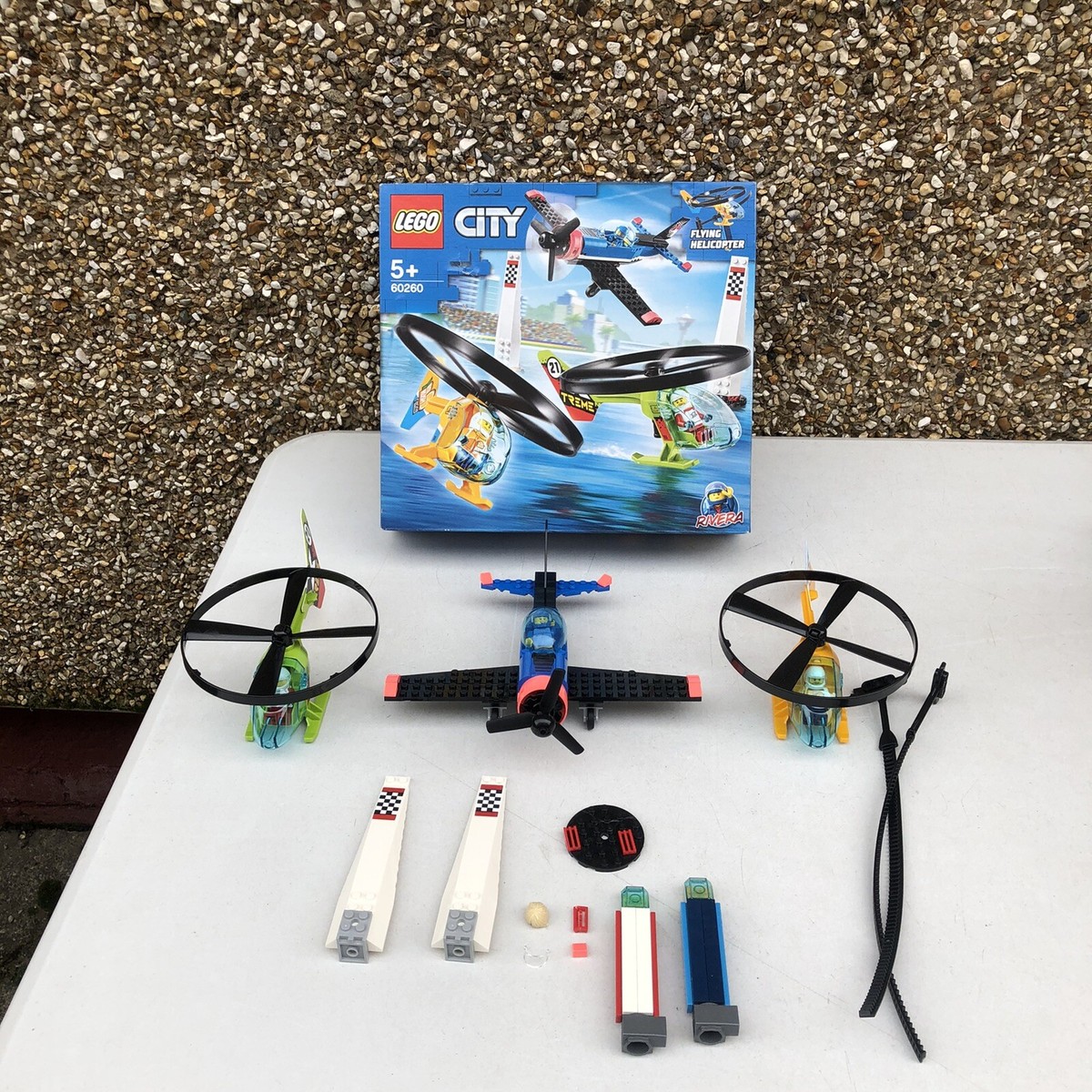 Lego Helicopter Lego City Airport Air Race 60260 Helicopter Toy
