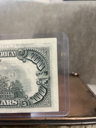 $100 Bill 1990 Federal Reserve Note G 7 01646461 Uncirculated Unusually - Picture 14 of 18