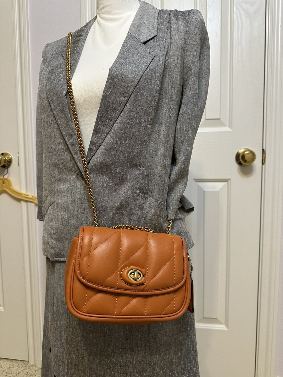Coach Quilted Pillow Madison Shoulder Bag 18 Small Crossbody