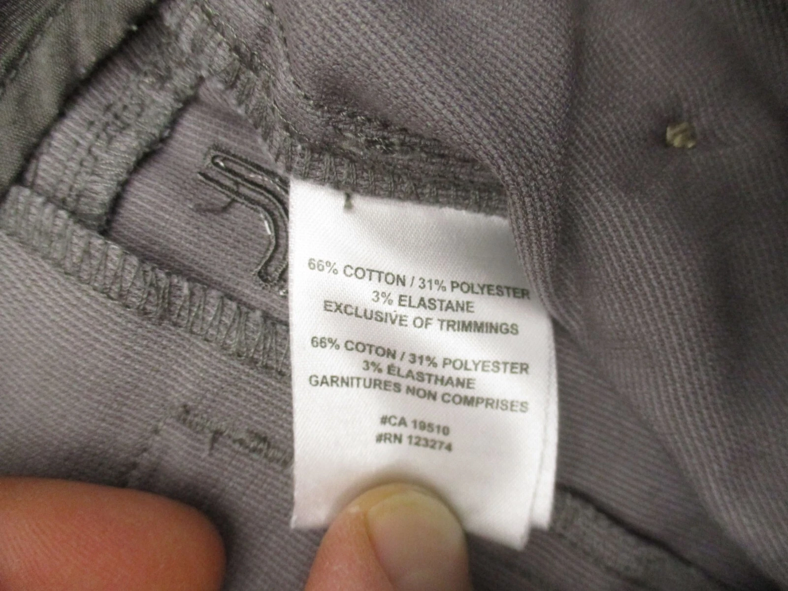 lole cotton blend zip fly multi pocket hiking shorts