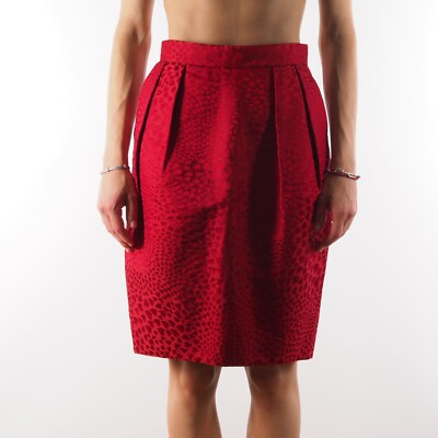 Yves Saint Laurent Edition 24 Womens Red Hearts Cotton Silk