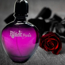 Black Rose Perfume - Mysterious Floral & Woody Scent, Long-Lasting Fragrance 100