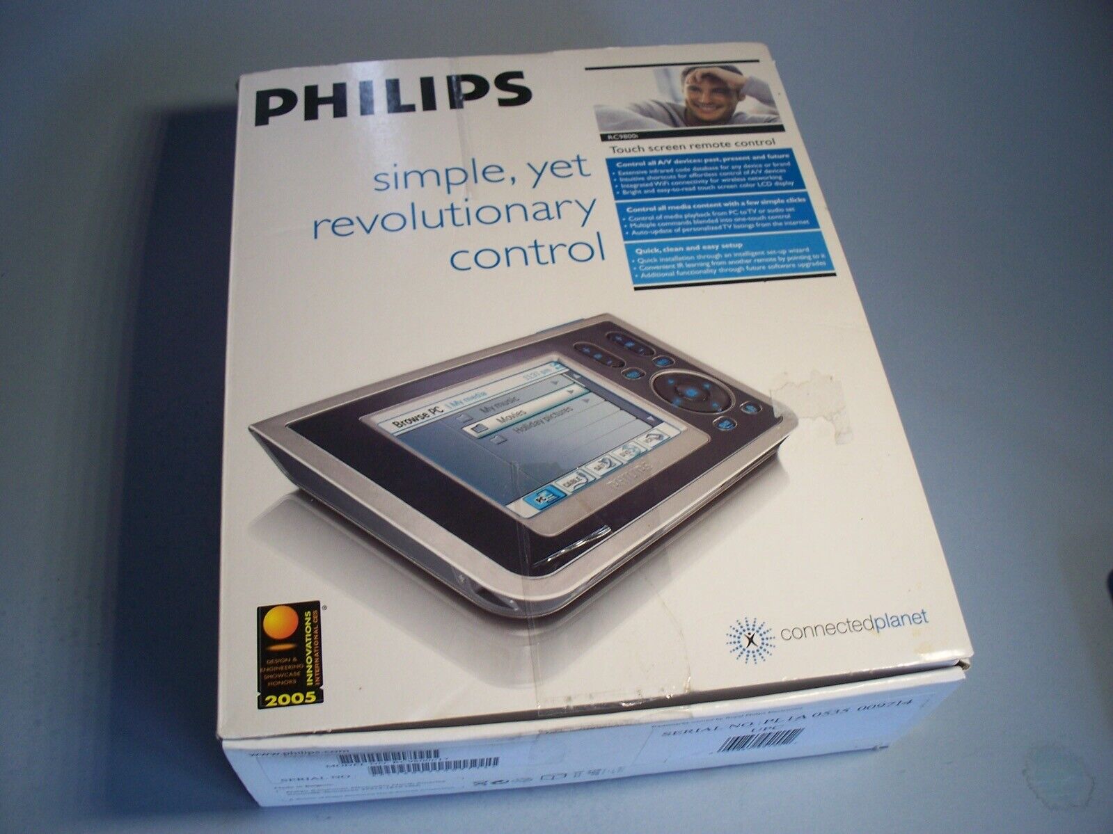 Philips RC9800i Remote Touch Screen