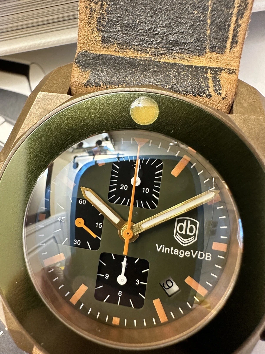 INCREDIBLY RARE Vintage VDB Timer 2 Automatic chronograph Limited