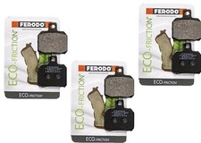 PASTIGLIE PIAGGIO/X9 125/180/250 2001 2003 KIT FRENO POST ANT FERODO N3 COPPIE  