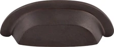 Top Knobs M1412 Aspen Cup Pull 3" (c-c) Medium Bronze