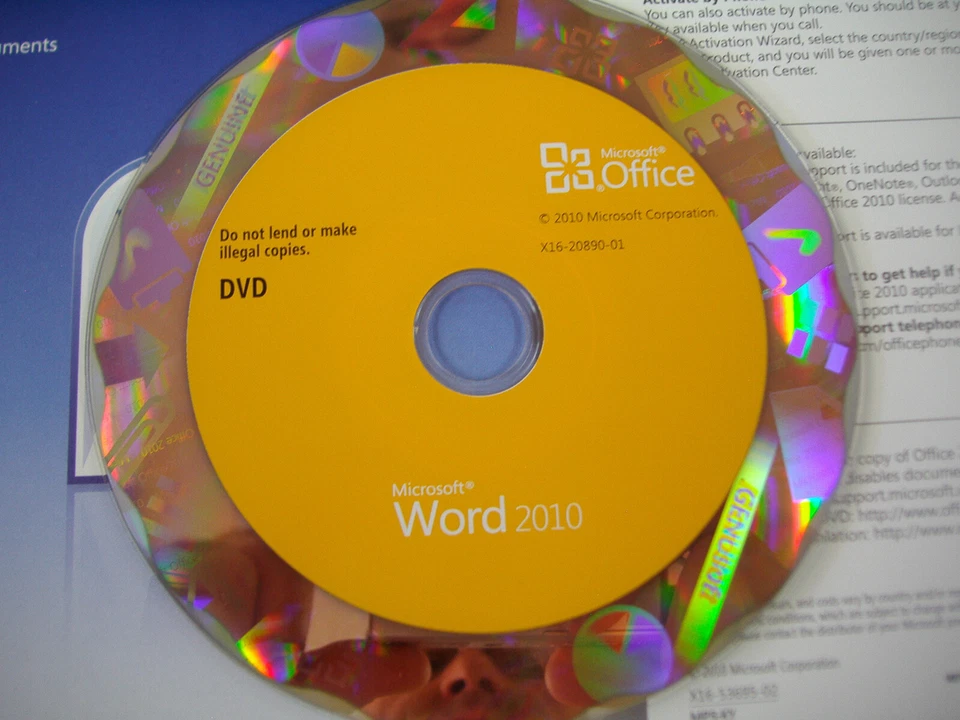 Microsoft MS Office Word 2010 Licensed for 2 PCs Full English Retail Version Box - Image 2 of 3