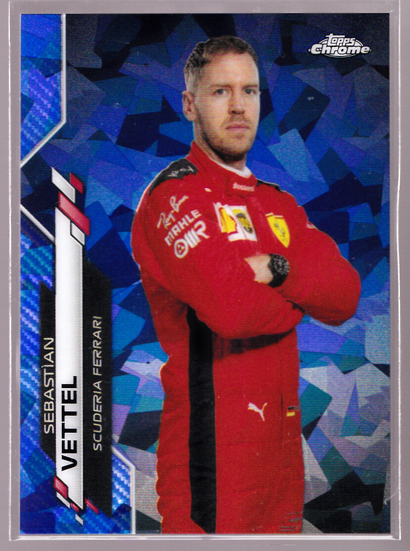 その他 2020 Topps F1 Sapphire Sebastian Vettel Sebastian Vettel 2020 Topps Chrome Formula 1 Blue Sapphire
