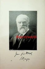 James Bryce, Politician & Academic, Book Illustration (Print), 1895