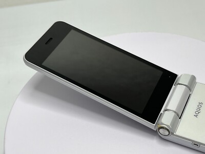 SHARP AQUOS Keitai 2 601SH Softbank White Unlocked SIM Free FLIP