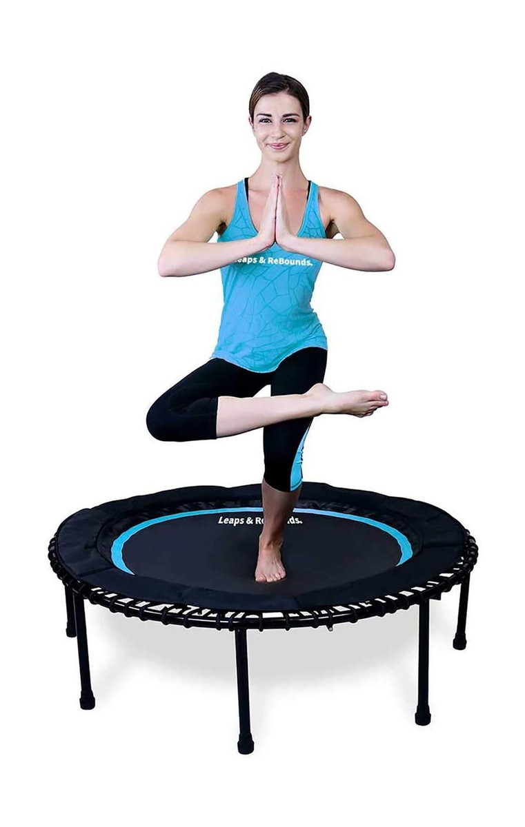 Leaps and ReBounds for Adults and Kids Rebounder with Online