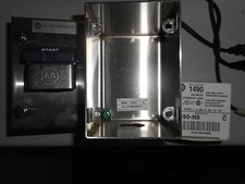 NEW ALLEN BRADLEY PUSH BUTTON STATION COMPLETE ASSY 800H-1HB4 SER P STAINLESS