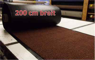 Sauberlauf Matte Schmutzfang Teppich Laufer Oslo 200 Cm Breit
