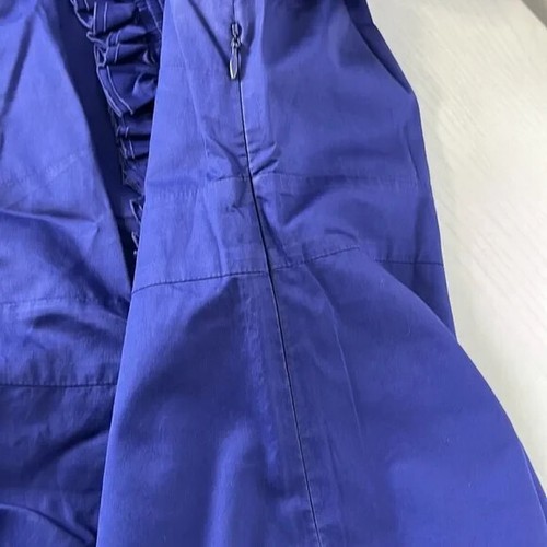 Camicia da donna blu Merona manica corta collo a V taglia small - Foto 9 di 11