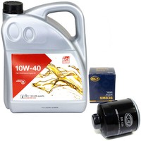MotoröL Set 10W-40 5 Liter + ÖLfilter FüR Audi 200 Avant 2.1 Turbo VW Lupo 1.0