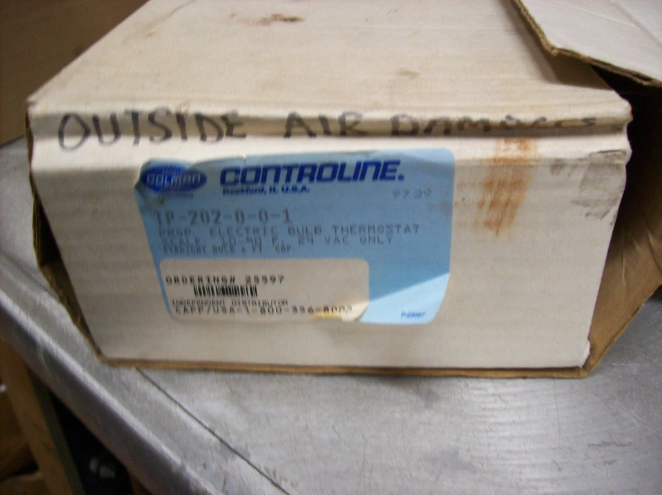 Barber Colman Genuine NOS Thermostat TP-202-0-0-1 - Image 3 of 3