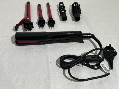 Babyliss Multi Style 2800DU Haarglätter Lockenstab Crimper Arbeit Keramik  