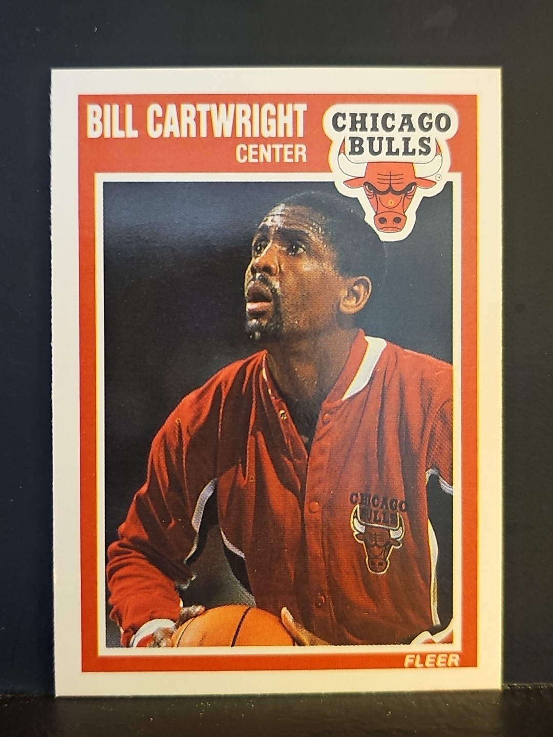 1989-90 Fleer #19 Bill Cartwright BULLS