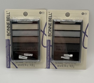 2 X BONNE BELL - Eye Shadow Box - Eye Shadow Palette - Hip Hop Charcoals #614