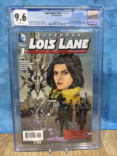 Superman:Lois Lane  #1  CGC 9.6 Graded Comic 4/14  Additional art by Di Graded