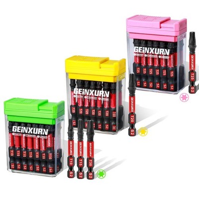 Impact Torx Screwdriver Bits Set,45 Pcs Magnetic (T10/T15/T20/T25/T30) S2 Ste...