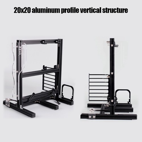 ATx M-ATX/ITX Open Chassis Vertical Overclocking Test Platform Chassis Rack H CB - Afbeelding 4 van 13