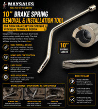 10 Brake Spring Removal Installation Tool Drum Brake Return Dual Terminal