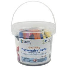 Learning Resources Connecting Cuisenaire Rods Small Group Set LER7482 Ages 4+