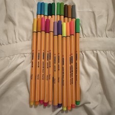 Fineliner Pens - Set of 21, Assorted Colors