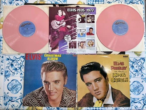 ELVIS PRESLEY Job Lot Vinyl Bundle Of 3 Different LP Albums RCA Records EX COND.